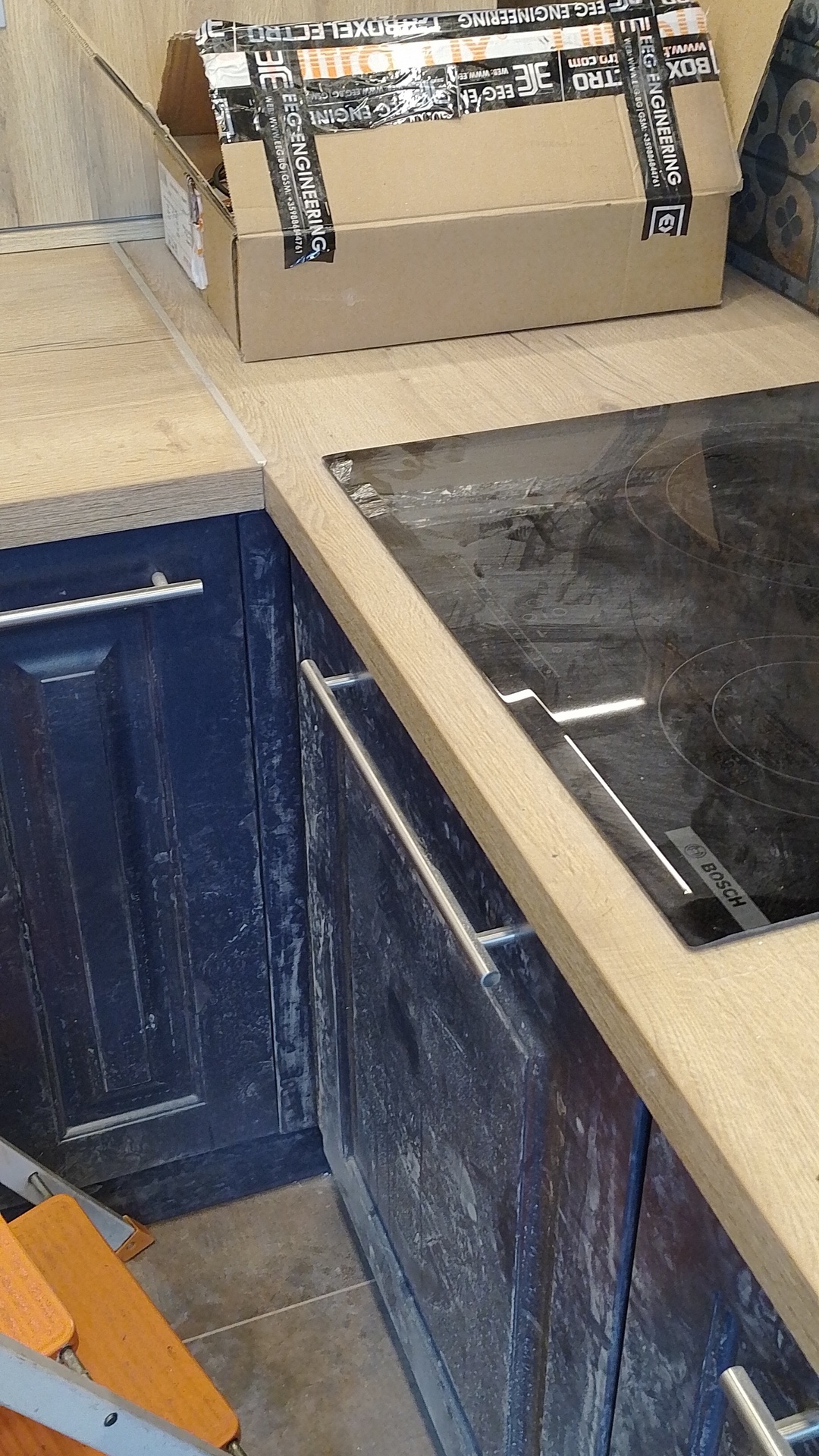 Before photo for Почистване след ремонт