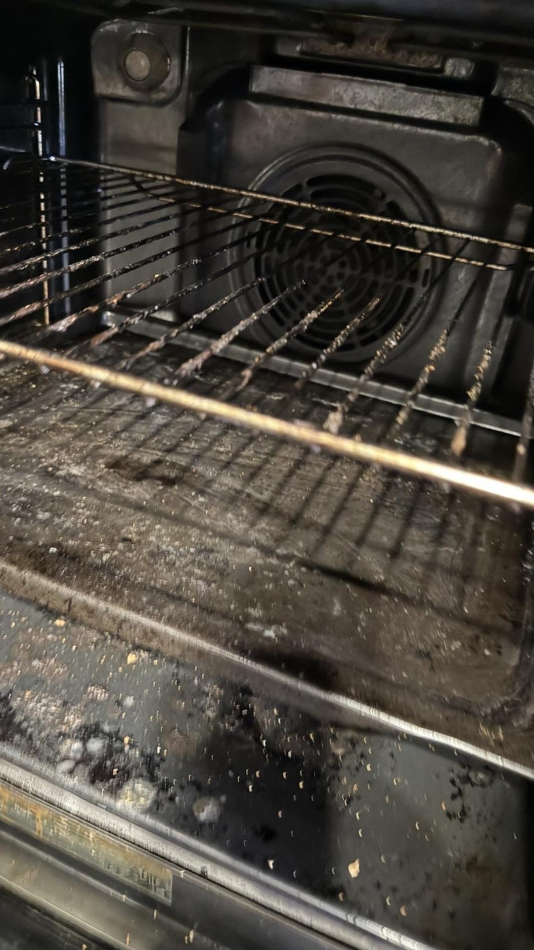 Before photo for Oven Cleaning